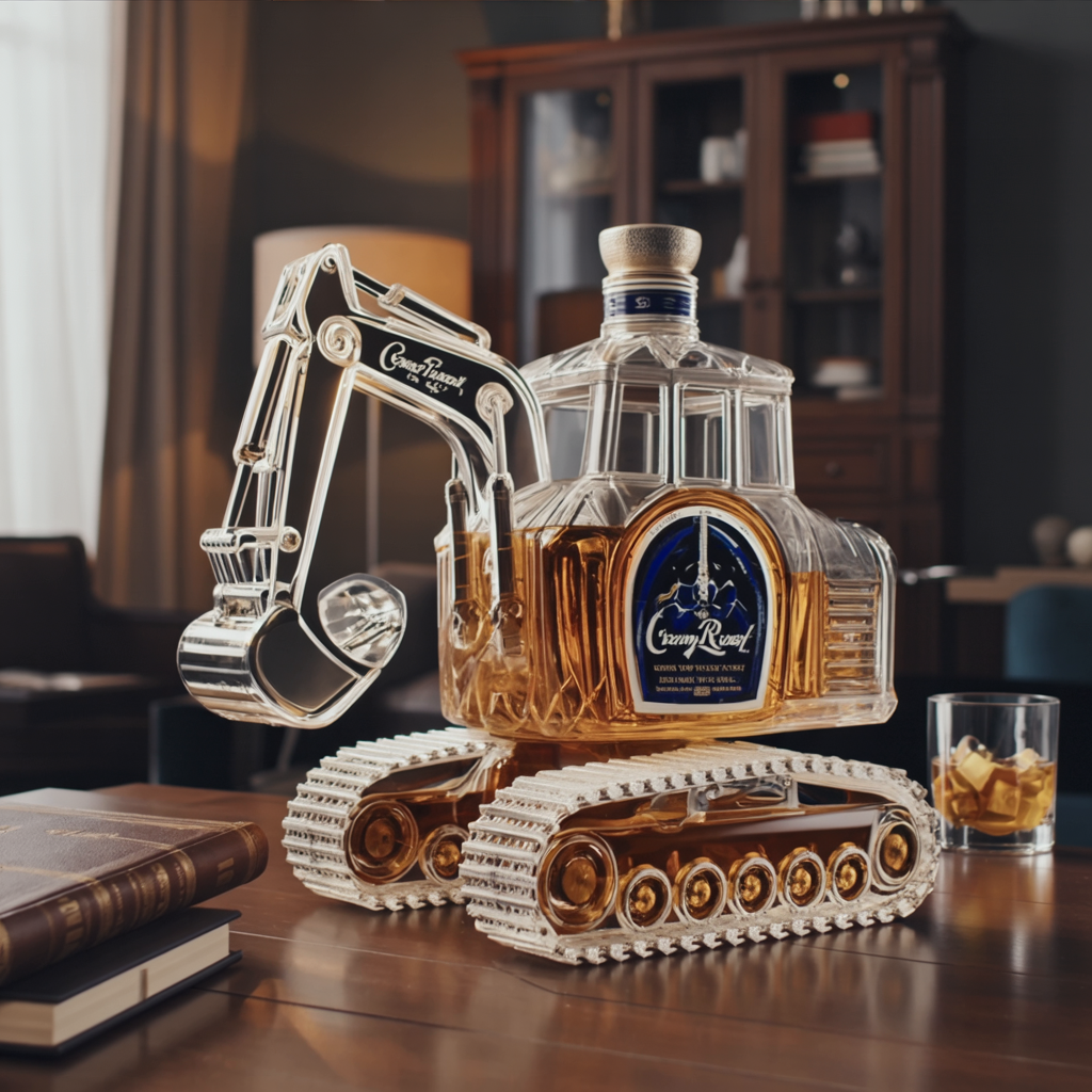 Bouteille de whisky - Édition Excavator