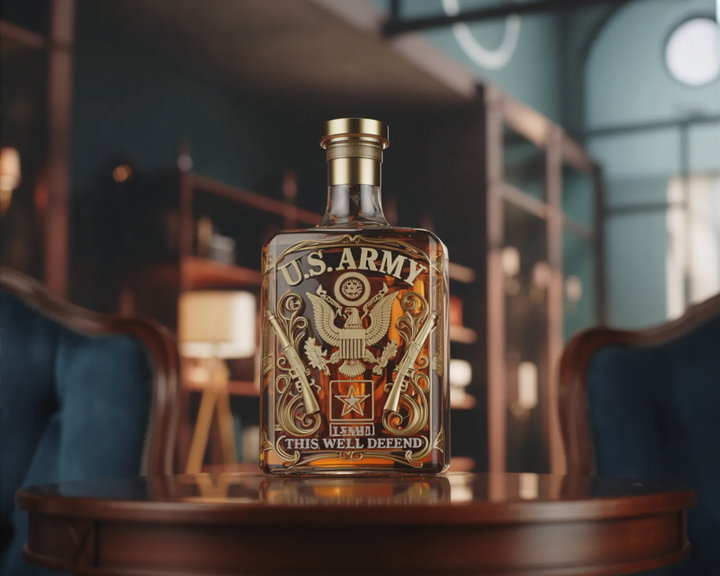 Whisky dans une bouteille - Édition spéciale de la marine américaine