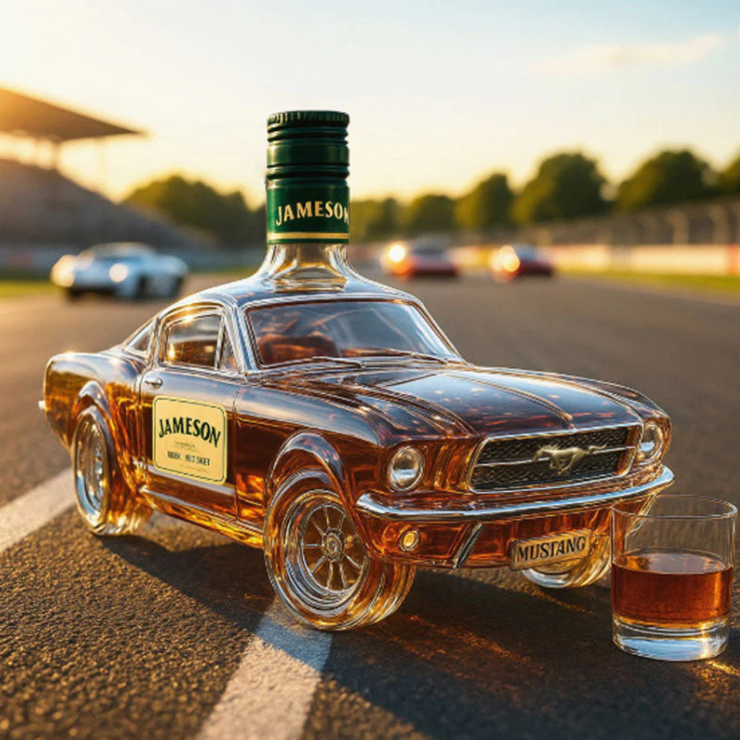 Bouteille de whisky Mustang