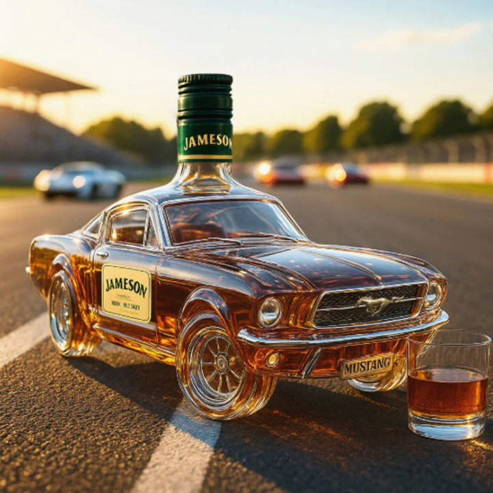 Bouteille de whisky Mustang