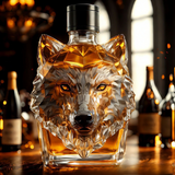 Bouteille de whisky loup