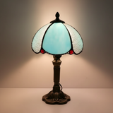 AZURIE | LAMPE DE LUXE EN VERRE BLEU