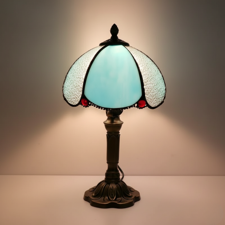 AZURIE | LAMPE DE LUXE EN VERRE BLEU