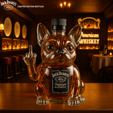 Bouteille de whisky amusante en forme de chien