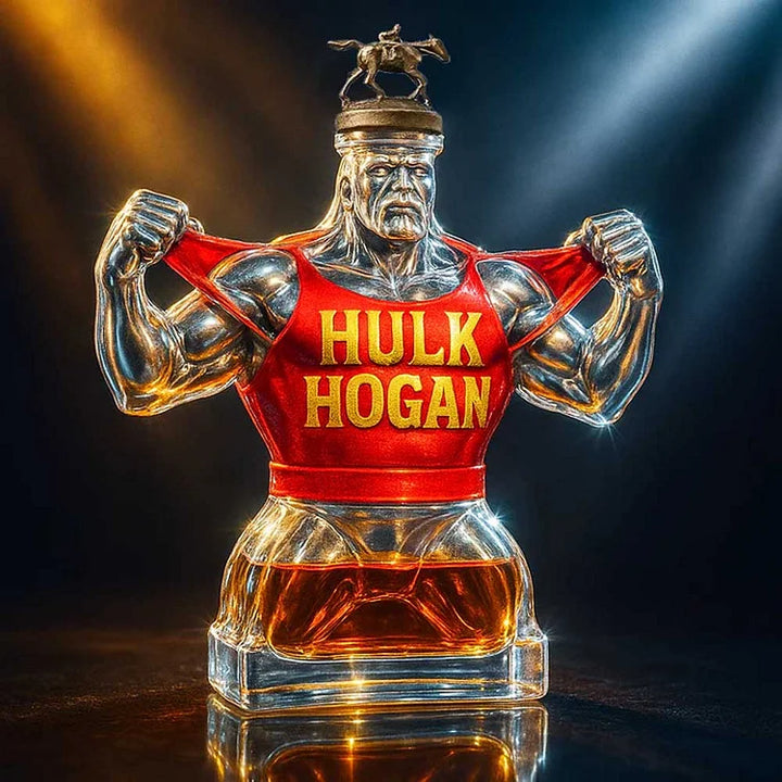Bouteille de whisky commémorative HULK HOGAN 1953-2025