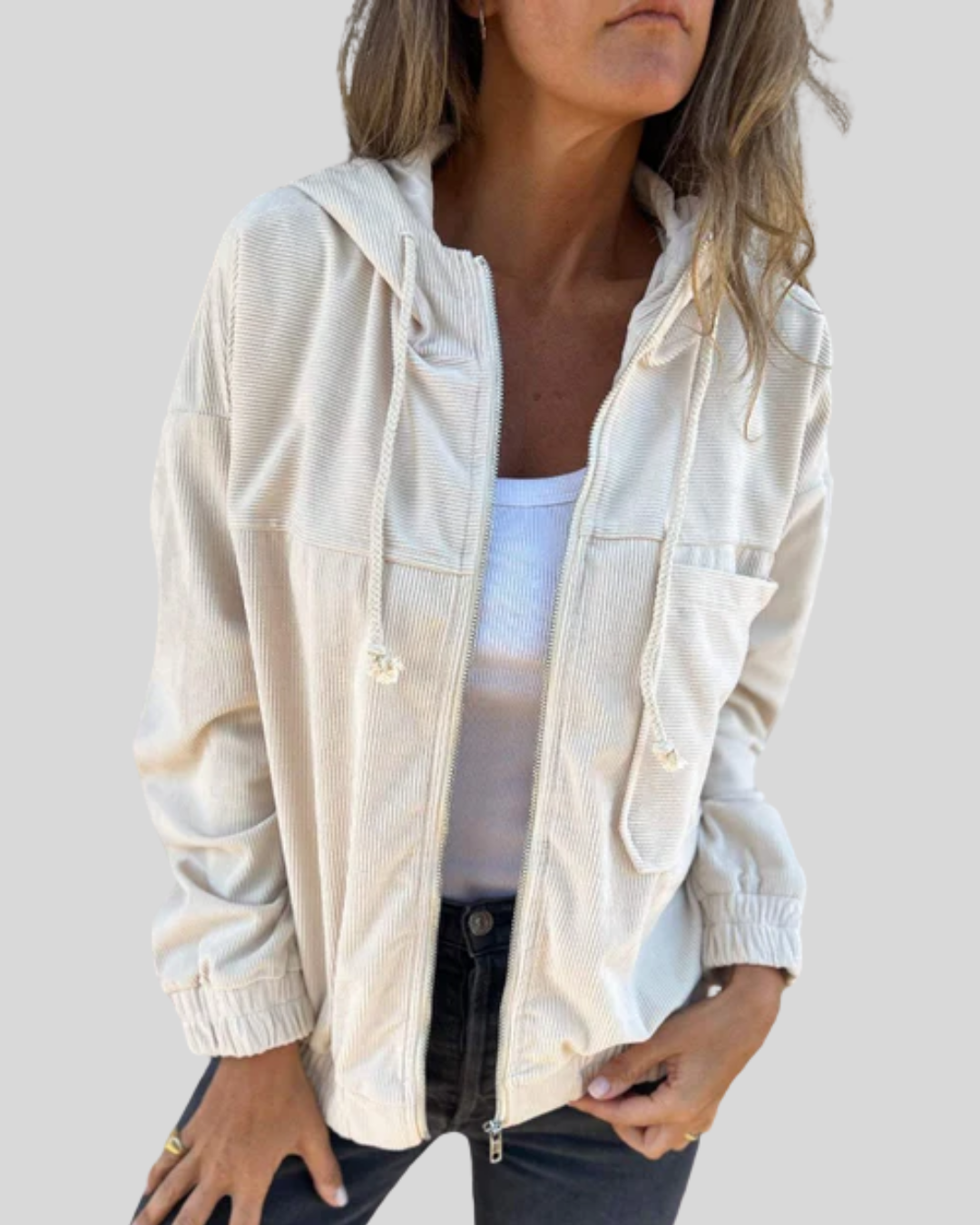 Mabel | Gilet Soft avec Zip