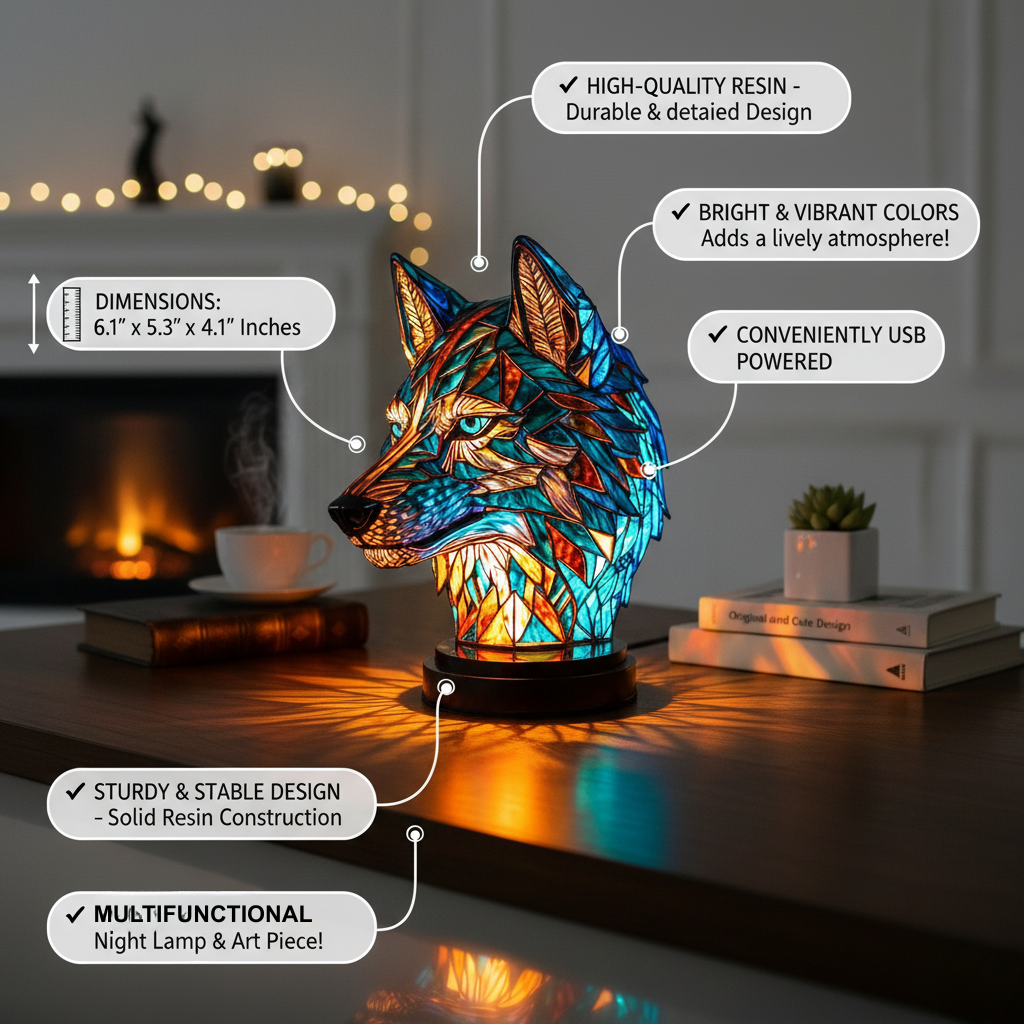 Bo Enchanteur En Forme De Loup
