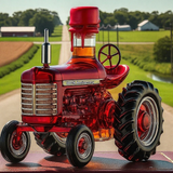 Bouteille de whisky 100 LET FARMALL