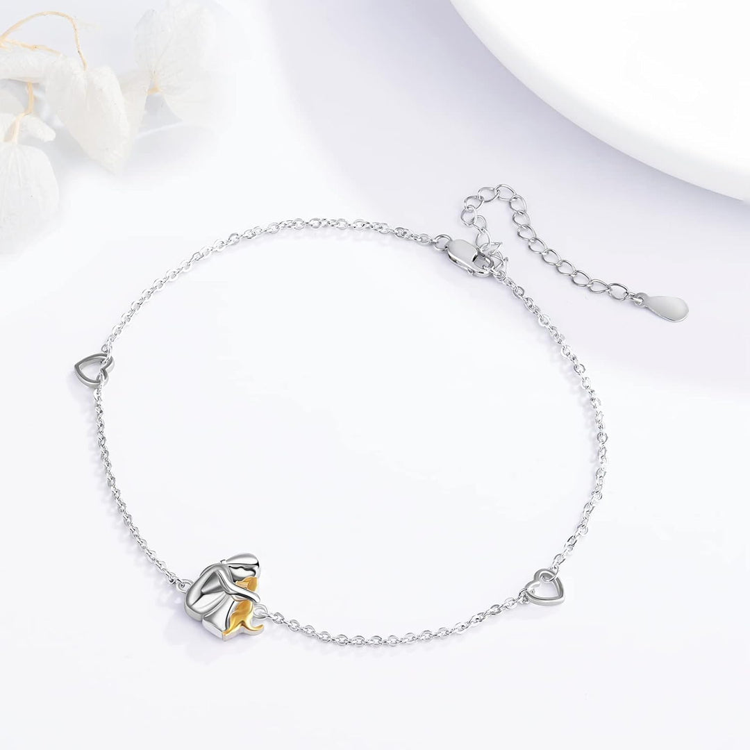 Bracelet avec un câlin pour chiens