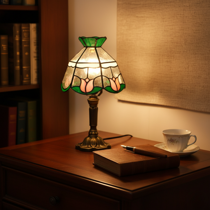 TULISSÉ | LAMPE VITRAL EN VERRE, PRODUIT ARTISANAL