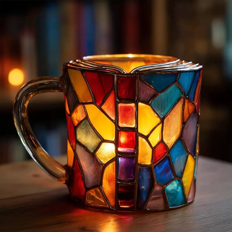 Tasse de livre Artisan 3D Aurora