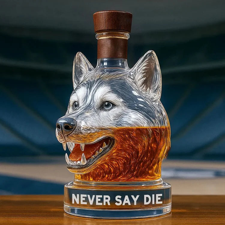 Bouteille de whisky Husky