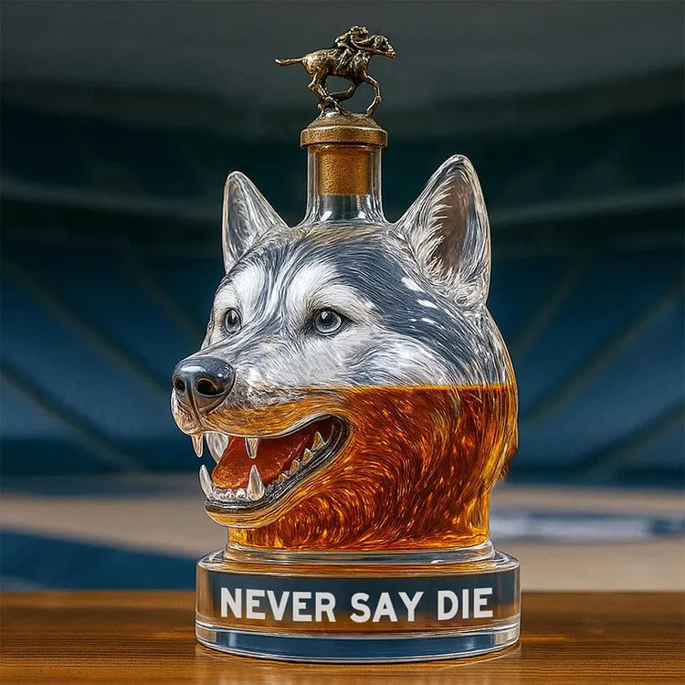 Bouteille de whisky Husky
