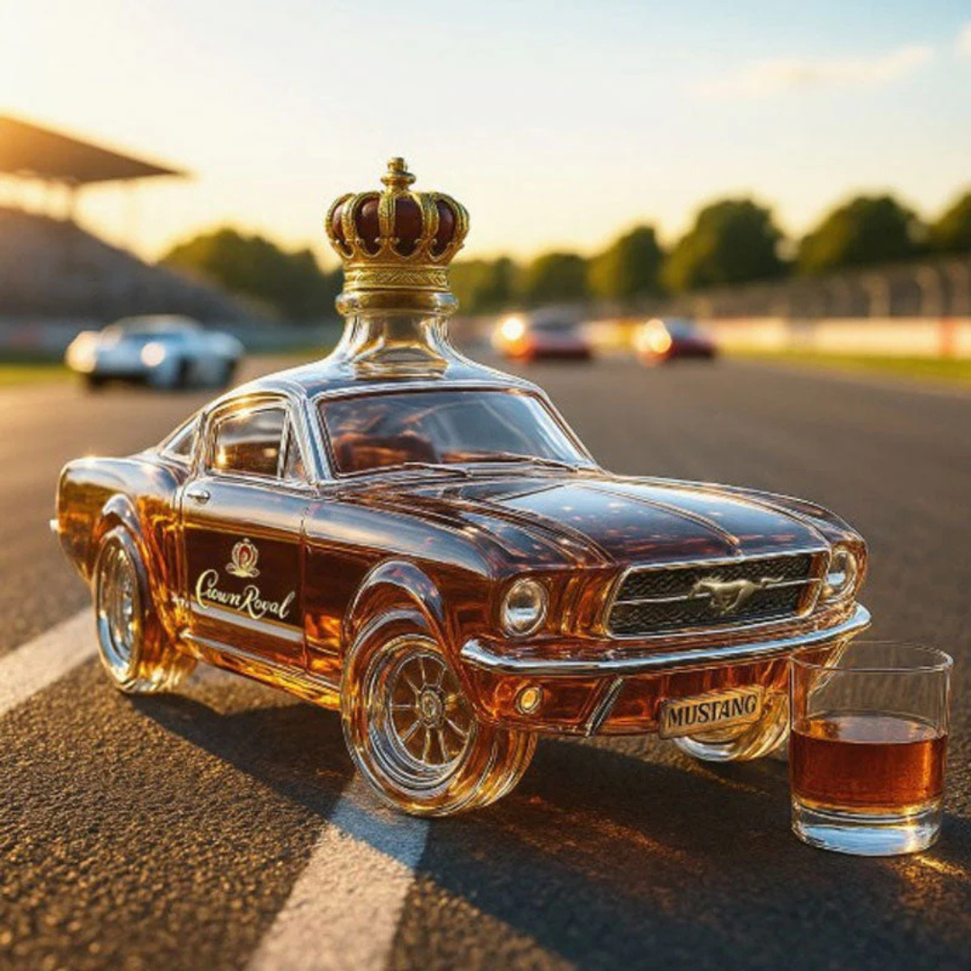 Bouteille de whisky Mustang