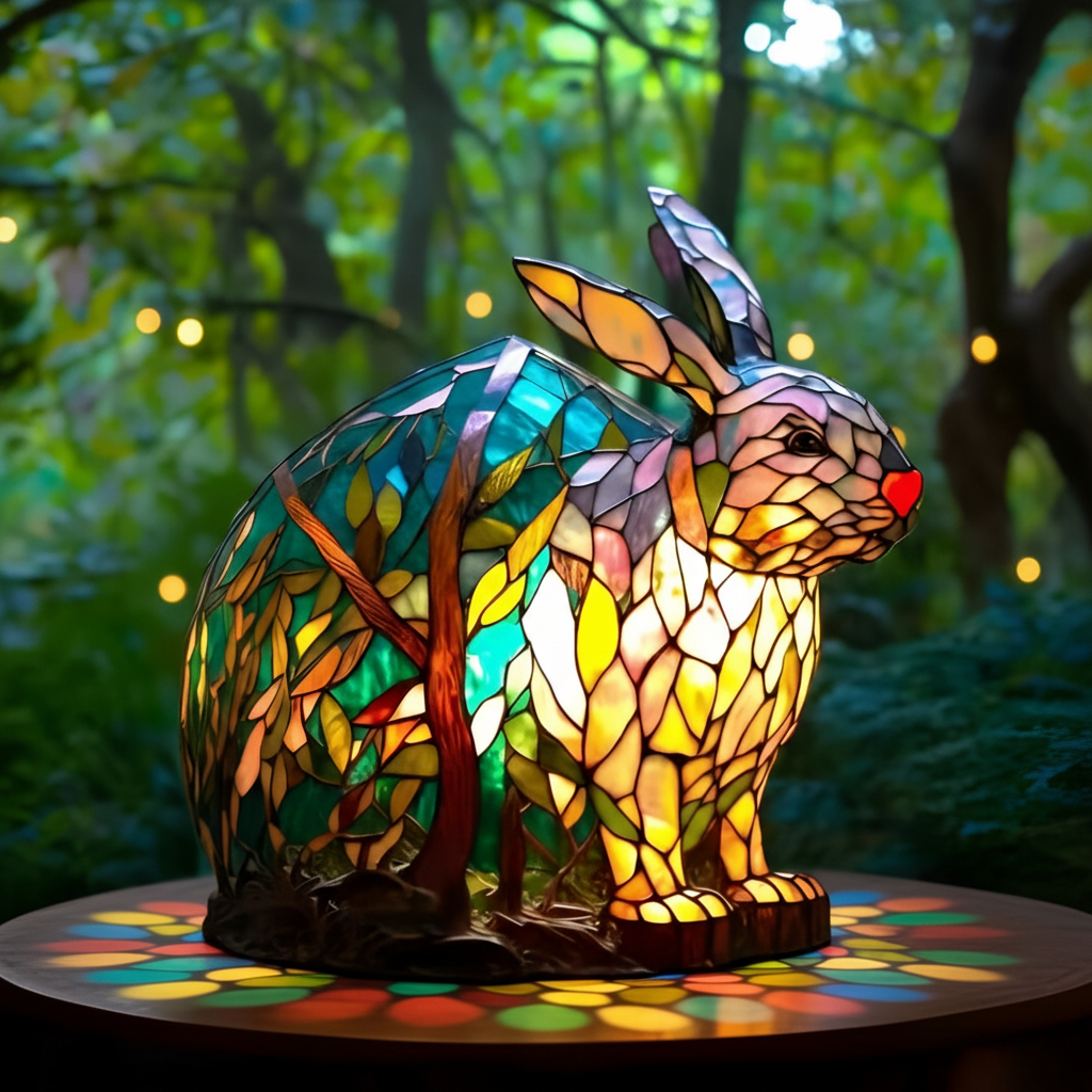 Petit lapin vibrant