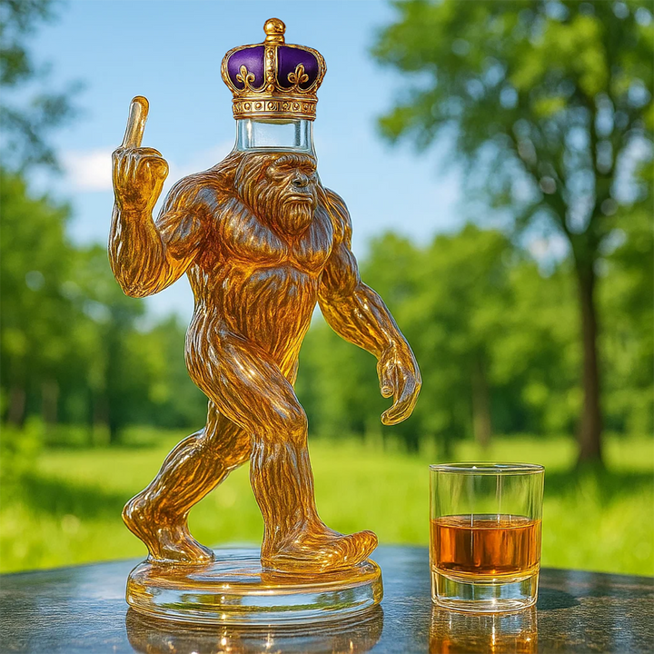 Gros pied | Bouteille de whisky Bigfoot drôle