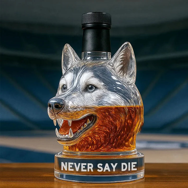 Bouteille de whisky Husky