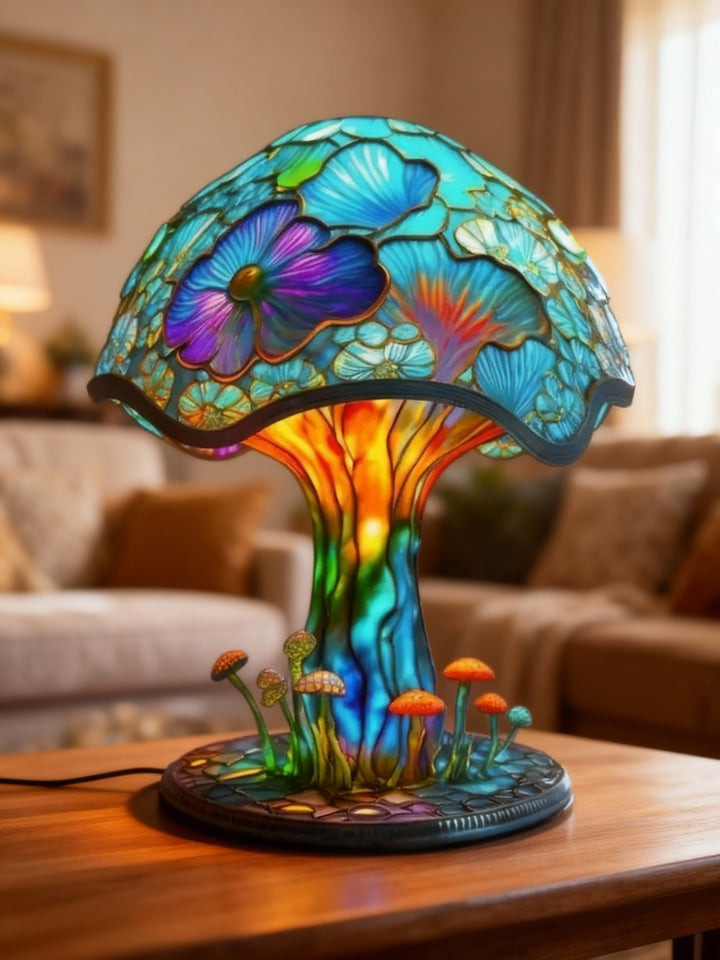 CHAMBRE DE COULEUR | Lampe arc-en-ciel magique en forme de champignon
