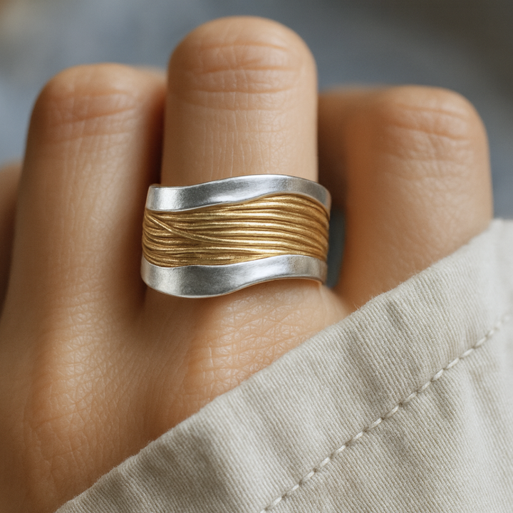 Omelia - Bague Fil d'Or™