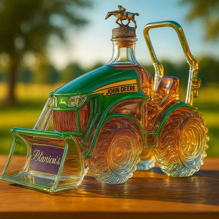 Carafe en forme de tracteur