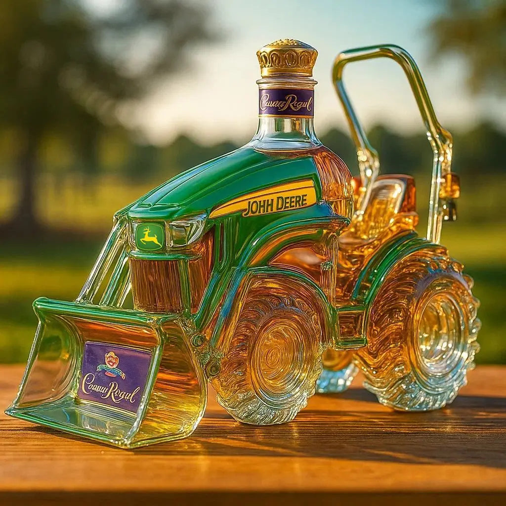 Carafe en forme de tracteur
