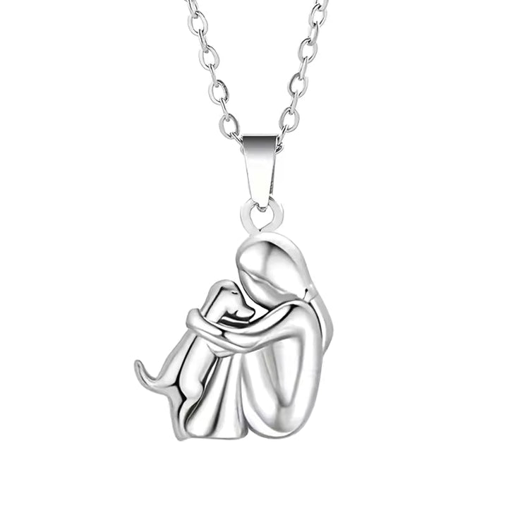 Collier avec une étreinte de chien