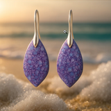 Mirelda | Boucles d'oreilles avec perles violettes