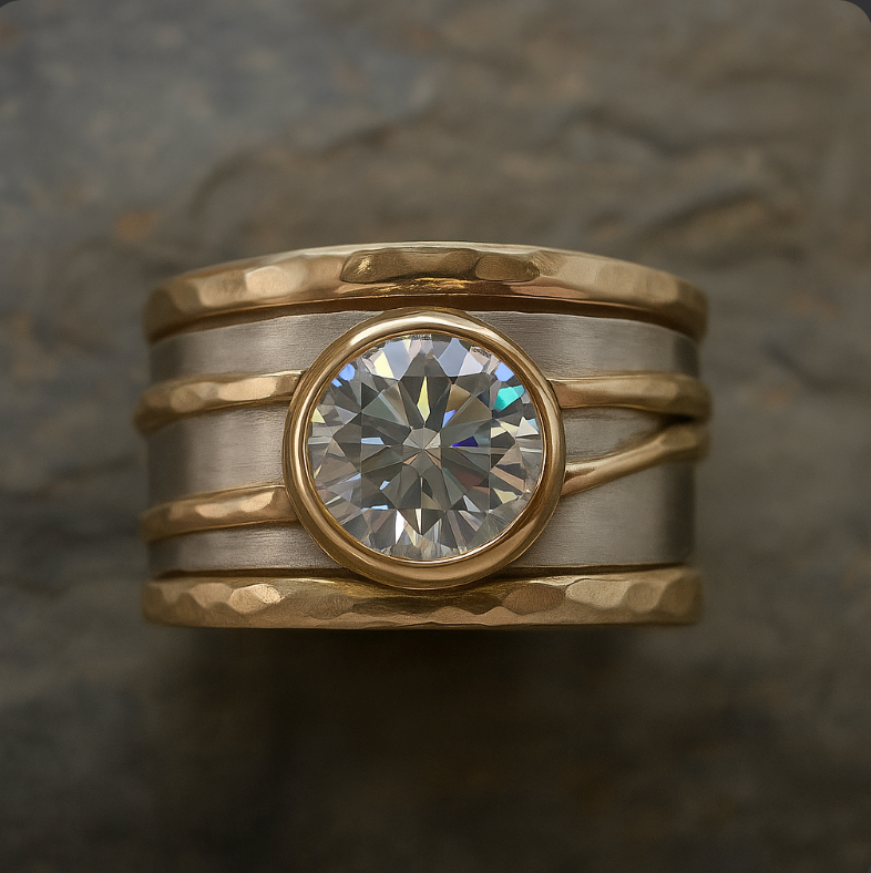 Radiance - Bague Zircon Vintage