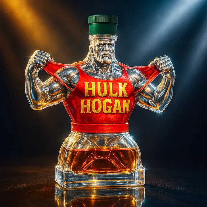 Bouteille de whisky commémorative HULK HOGAN 1953-2025