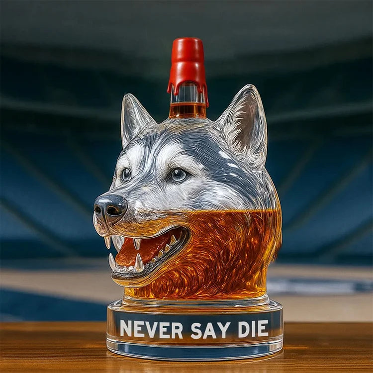 Bouteille de whisky Husky