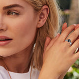 Bague réglable et créative avec une jolie empreinte de patte