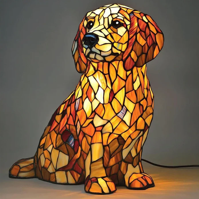 Figurine Lily la Golden Retriever spirituelle